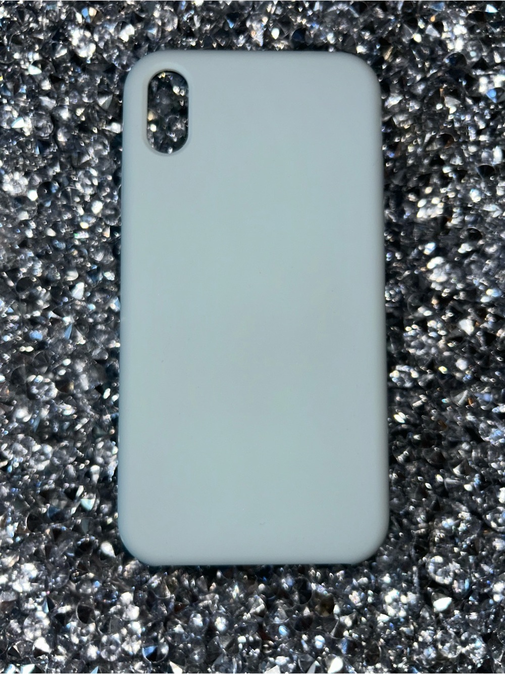 iPhone XR phone case Silicone Phone Case - mint green